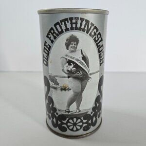 Olde Frothingslosh silver grey gray beer can Pittsburgh Brewing Co Pittsburgh Pa